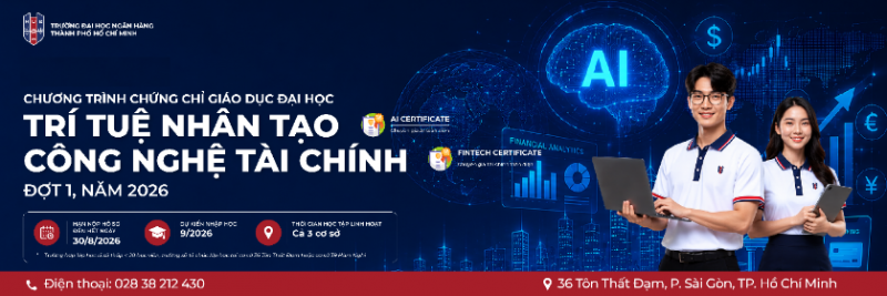 Cơ hội học AI và Công nghệ tài chính tại HUB chỉ trong 6-8 tháng