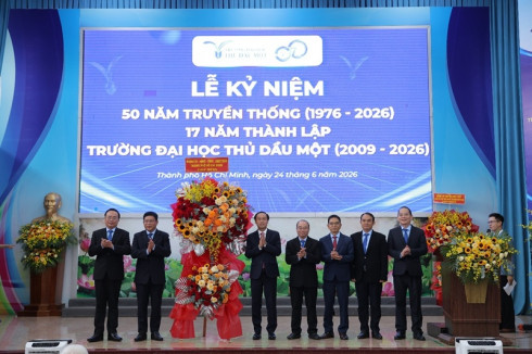 Đại học Thủ Dầu Một: 50 năm vun đắp truyền thống, kiến tạo nguồn nhân lực chất lượng cao